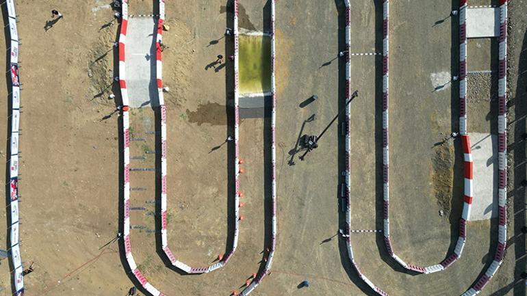 Teknofest pilotu olmayan karasal araçların yarışmasında geri sayım