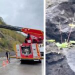 Kayalıklardan sarkan kablolar korkuttu, ekipler harekete geçti! 19 yıllık gerçek sonradan ortaya çıktı