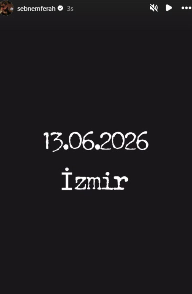 Şebnem Ferah’ın bir sonraki durağı belli oldu! Böyle duyurdu